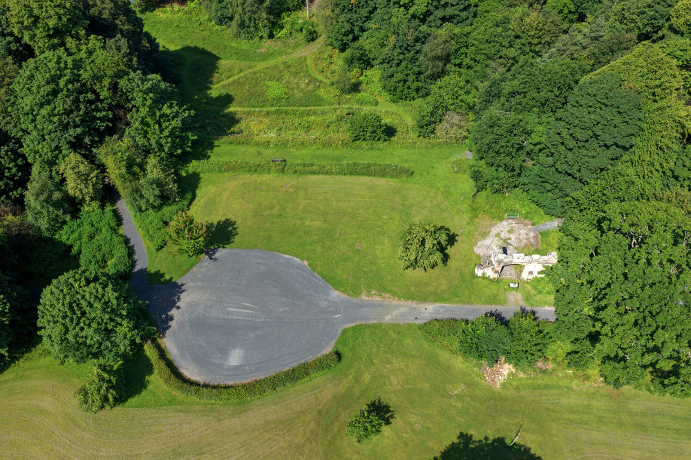 Cambusdoon Estate, Alloway, Ayrshire, licensable aerial photograph