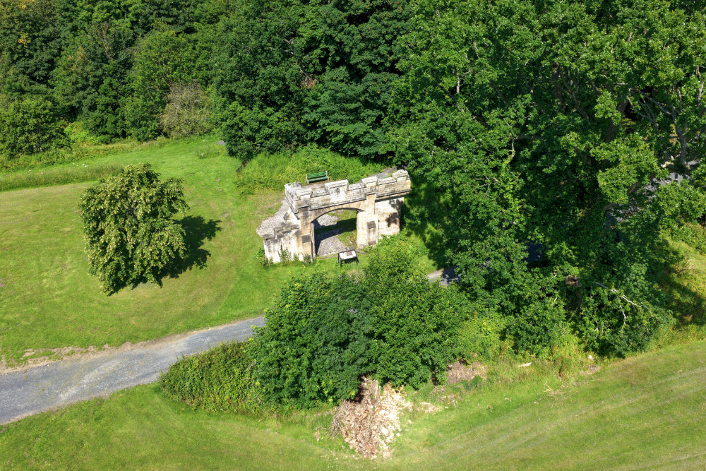 Cambusdoon Estate, Alloway, Ayrshire, licensable aerial photograph