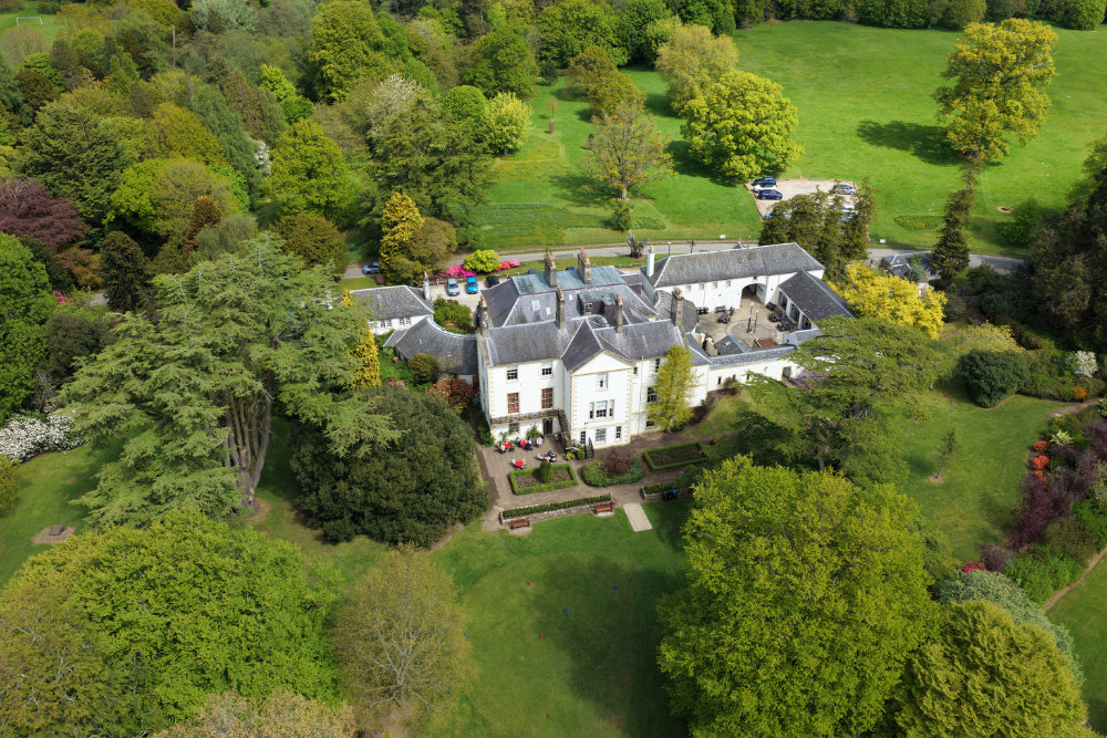 Rozelle House, Rozelle Park, Ayr, aerial photograph
