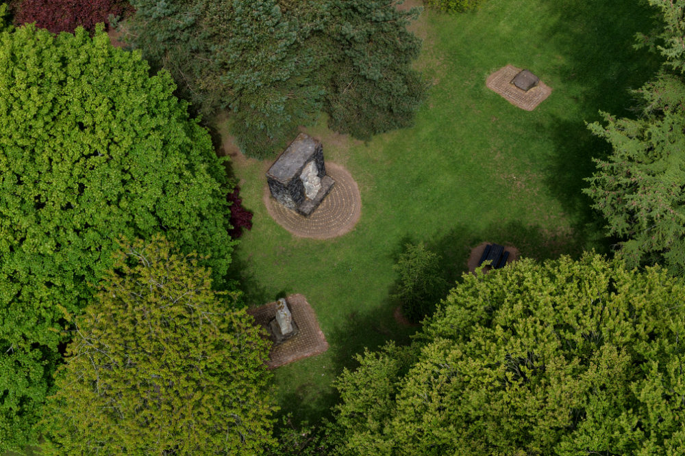 Rozelle House, Rozelle Park, Ayr, aerial photograph
