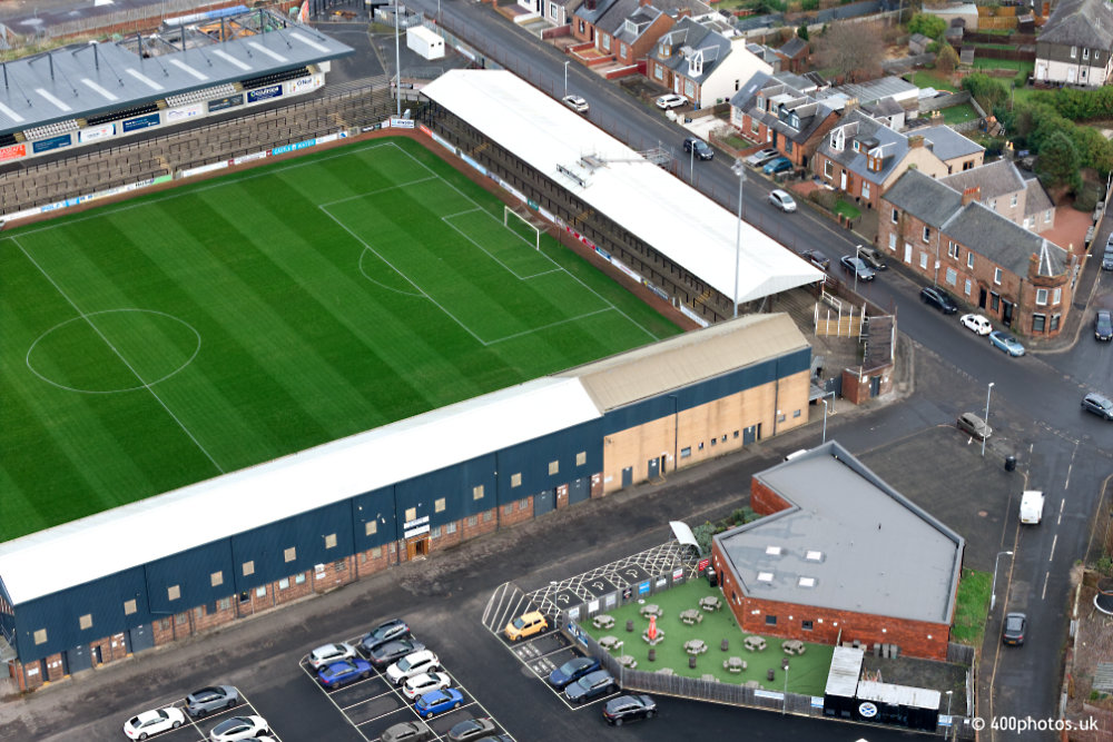 Somerset Park, Ayr, aerial photograph