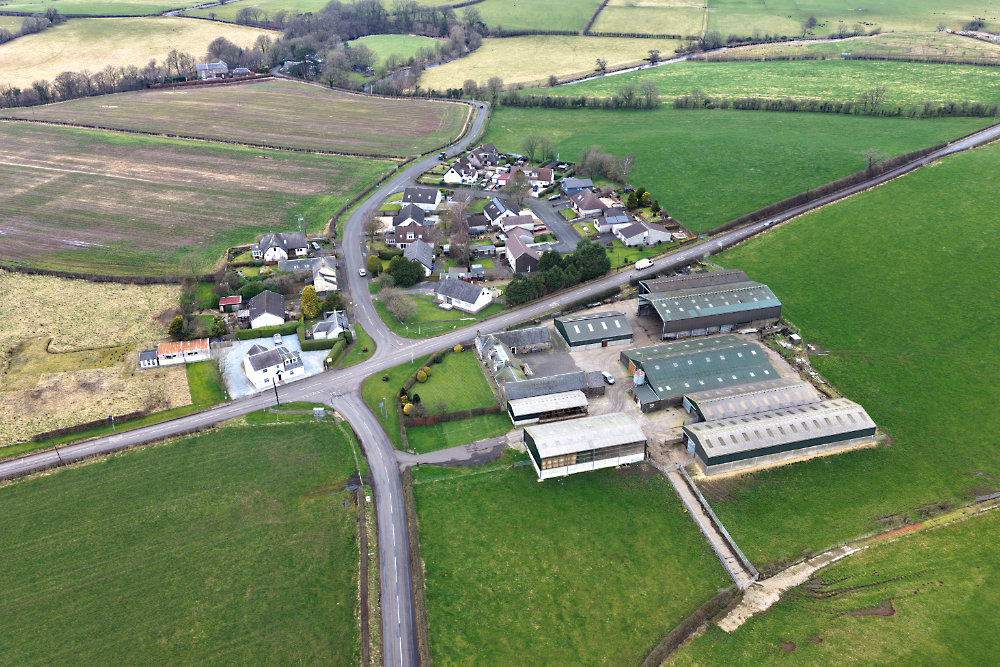 Cunninghamhead, North Ayrshire, aerial photograph