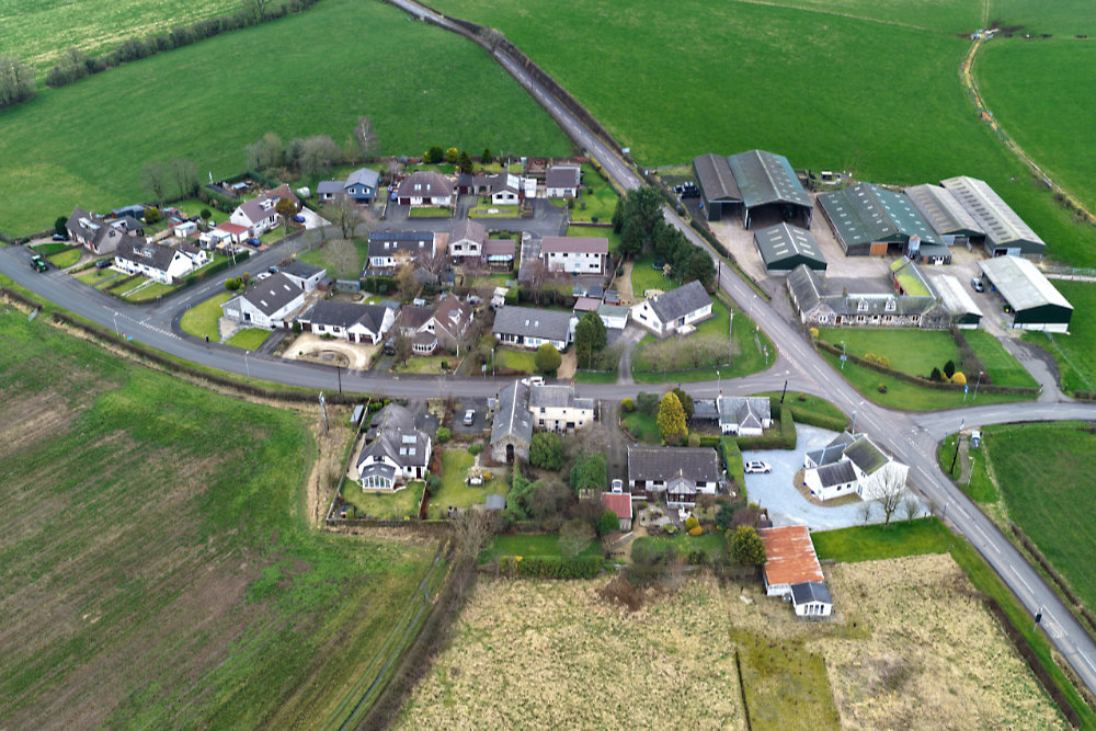 Cunninghamhead, North Ayrshire, aerial photograph