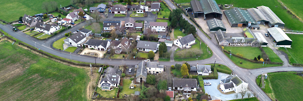 Cunninghamhead, North Ayrshire, aerial photograph