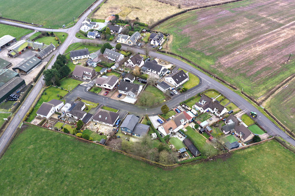 Cunninghamhead, North Ayrshire, aerial photograph