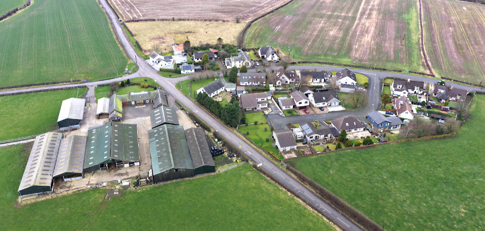 Cunninghamhead, North Ayrshire, aerial photograph