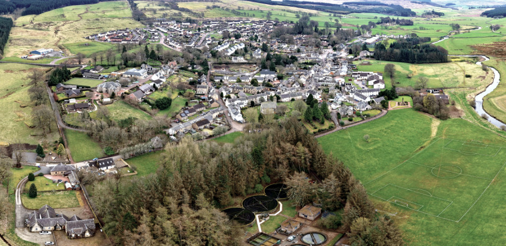 Douglas, South Lanarkshire, aerial photograph