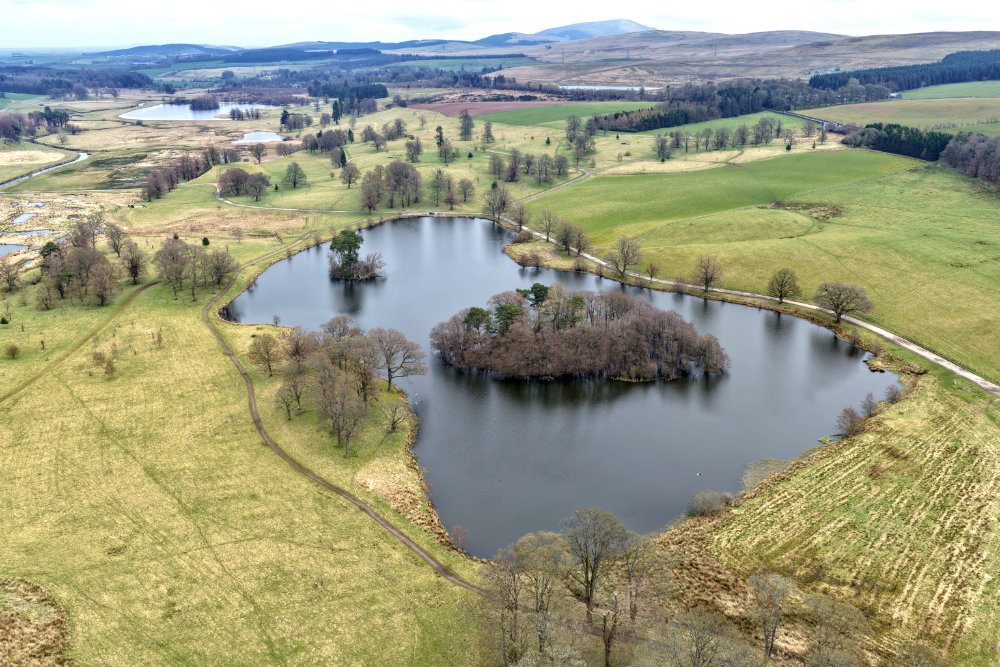 Douglas, South Lanarkshire, aerial photograph