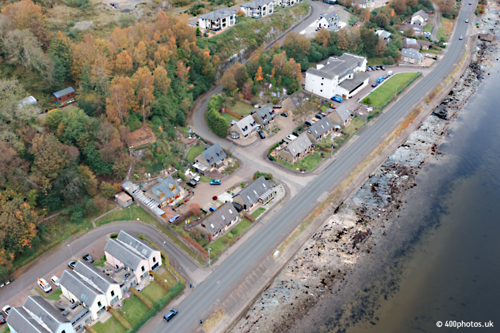 Laudervale, Bullwood, Dunoon, Argyll, aerial photograph