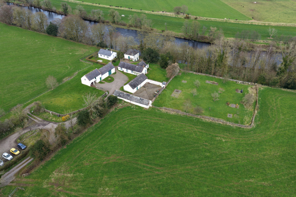 Ellisland Farm, Dumfries, aerial photograph