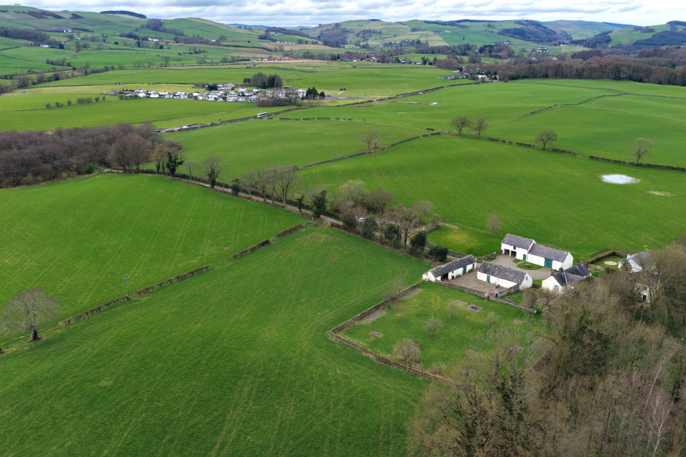 Ellisland Farm, Dumfries, aerial photograph