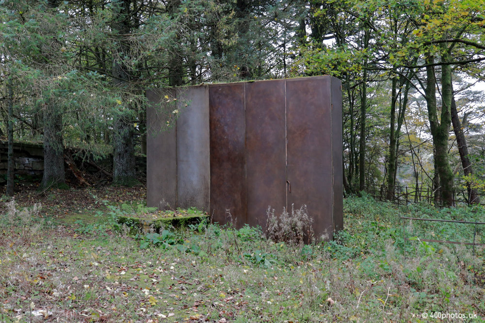 River Ayr Way, start at Glenbuck Loch, aerial photograph