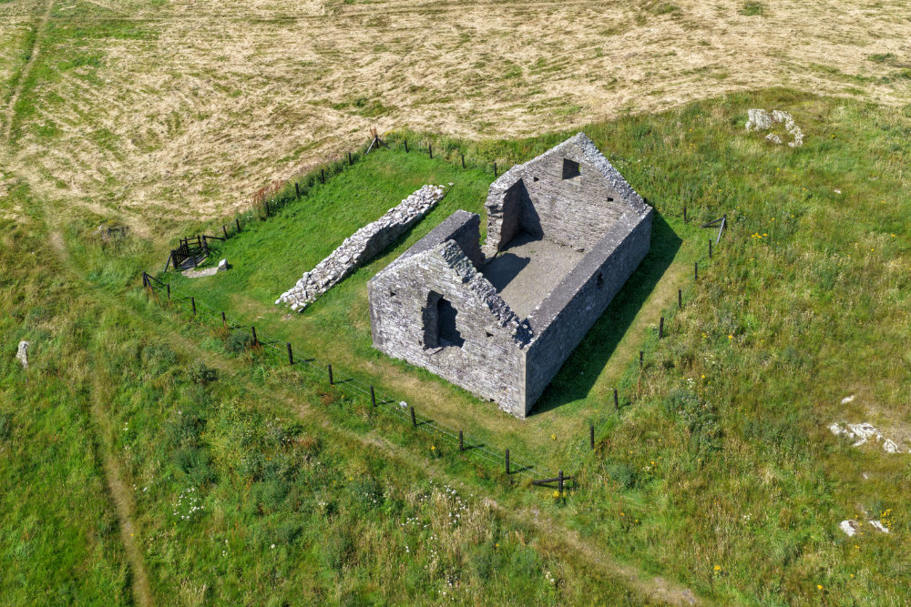 Isle of Whithorn, Dumfries and Galloway, licensable aerial photograph