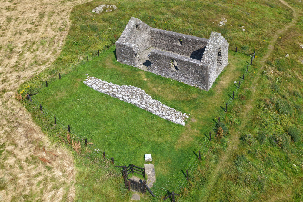 Isle of Whithorn, Dumfries and Galloway, licensable aerial photograph