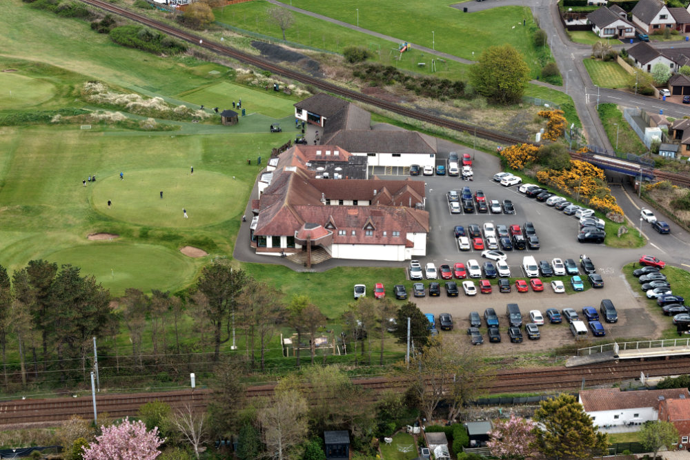 Kilmarnock Golf Club Barassie, Troon, aerial photograph