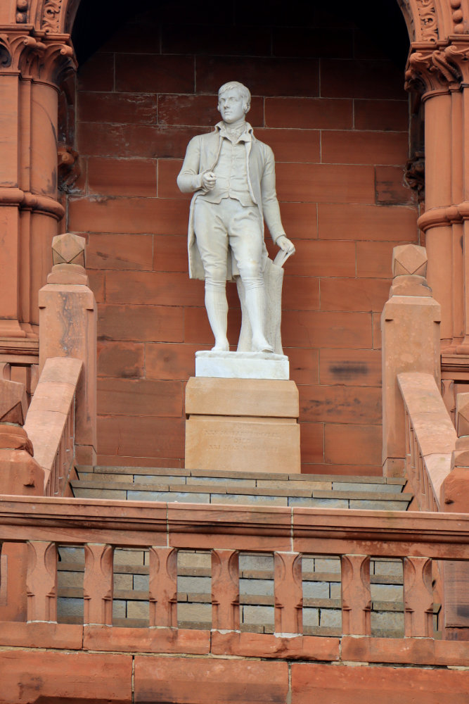 Burns Centre, Kilmarnock, aerial photograph