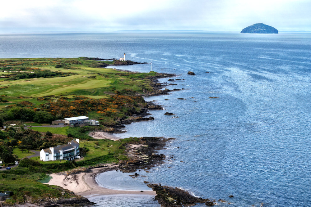 Maidens, South Ayrshire, licensable aerial photograph
