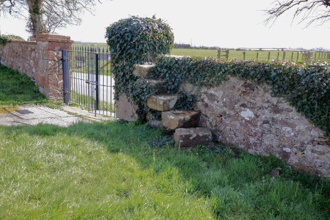 Ruthwell Church, Dumfries and Galloway, gate detail