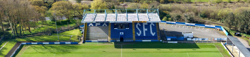 Stranraer Stair Park, Dumfries and Galloway, aerial photograph