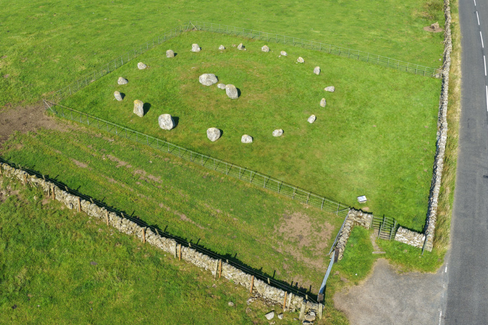 Wigtown, Dumfries and Galloway, licensable aerial photograph