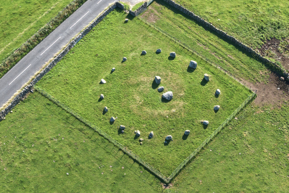 Wigtown, Dumfries and Galloway, licensable aerial photograph